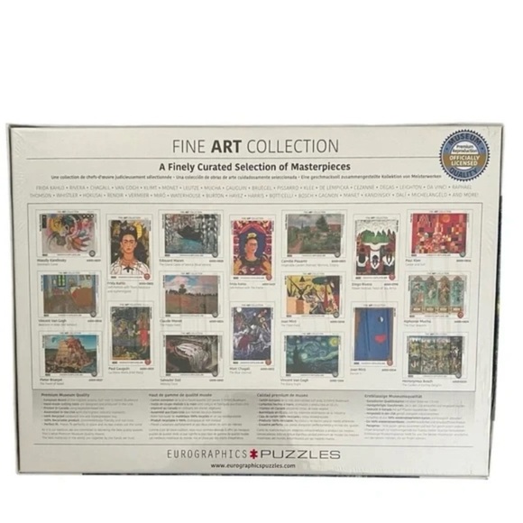 Eurographics Fine Art Collection Vincent Van Gogh The Starry Night - Picture 2 of 4